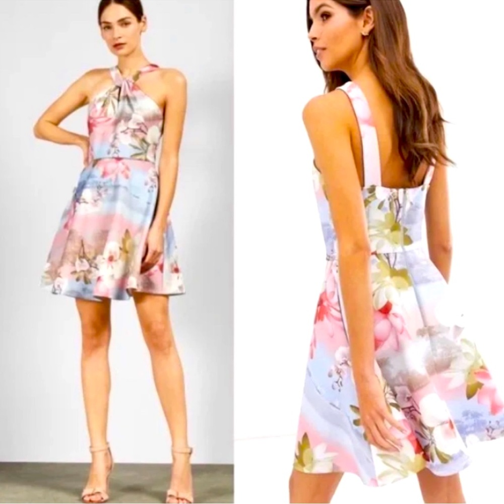 Ted Baker Pink Mini Dress M